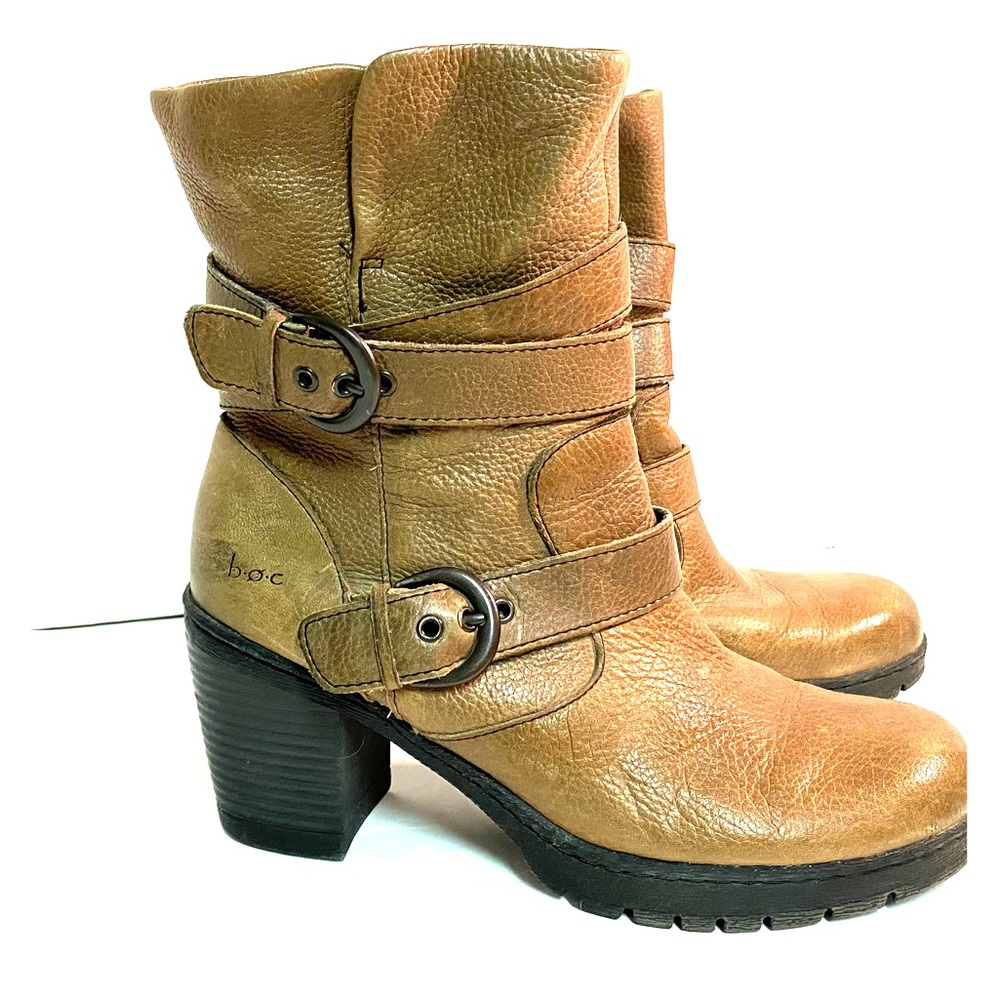 Bøc Boots- short, taupe, 8.5 (40)